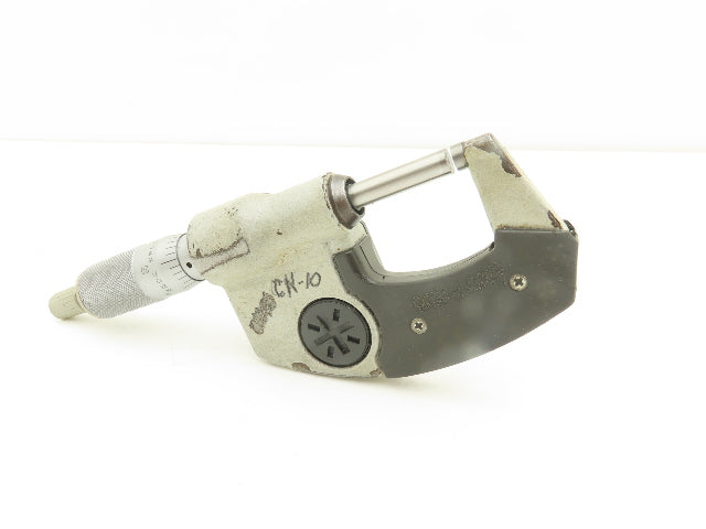 Mitutoyo 293-330 Digimatic Outside Micrometer 0-1" 25mm Ratchet Stop SPC Data