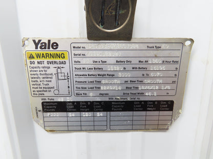 General Electric 375015 Yale Forklift Motor 23.5 Hp 48VDC Off ERC080HDN36SV084