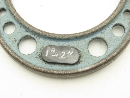 Mitutoyo 122-126 Blade Micrometer 1-2" Range Non-Rotating Spindle Ratchet Stop