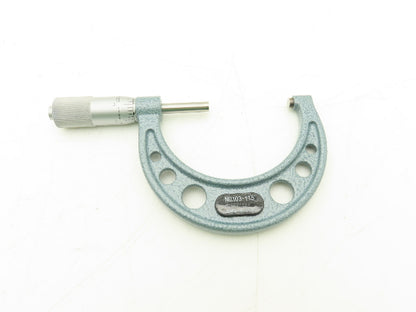 Mitutoyo 103-115 Mechanical Outside Micrometer 2-3" Range .0001"