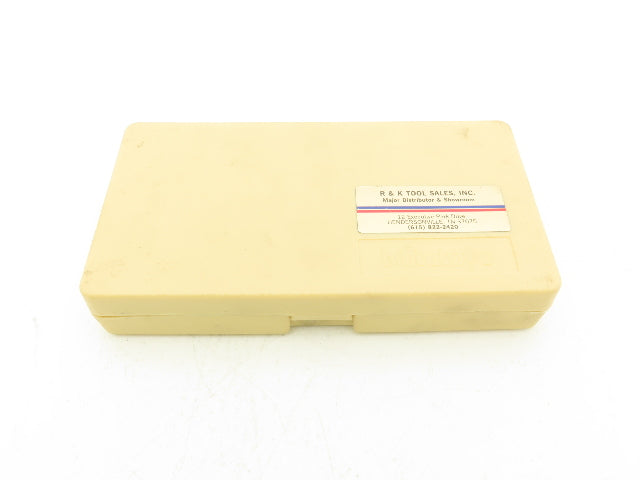 Mitutoyo 103-115 Mechanical Outside Micrometer 2-3" Range .0001"