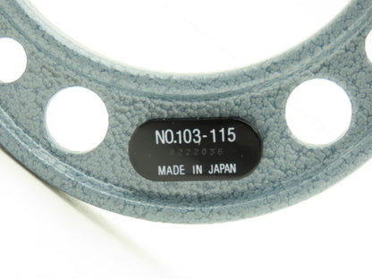 Mitutoyo 103-115 Mechanical Outside Micrometer 2-3" Range .0001"