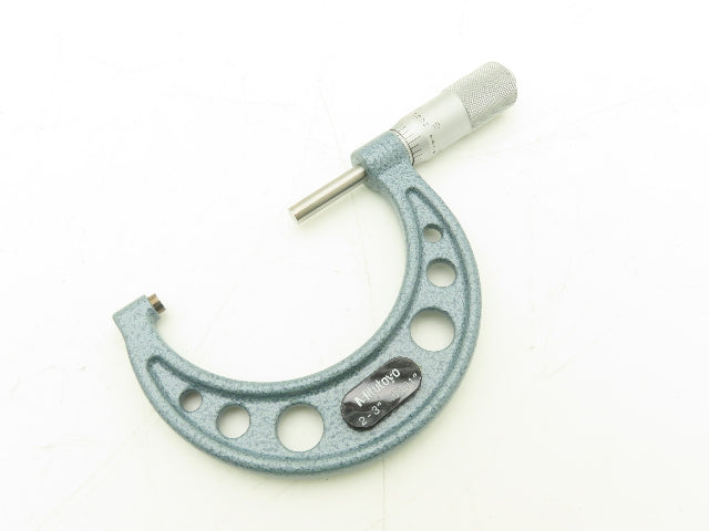 Mitutoyo 103-115 Mechanical Outside Micrometer 2-3" Range .0001"