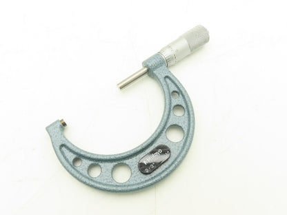 Mitutoyo 103-115 Mechanical Outside Micrometer 2-3" Range .0001"