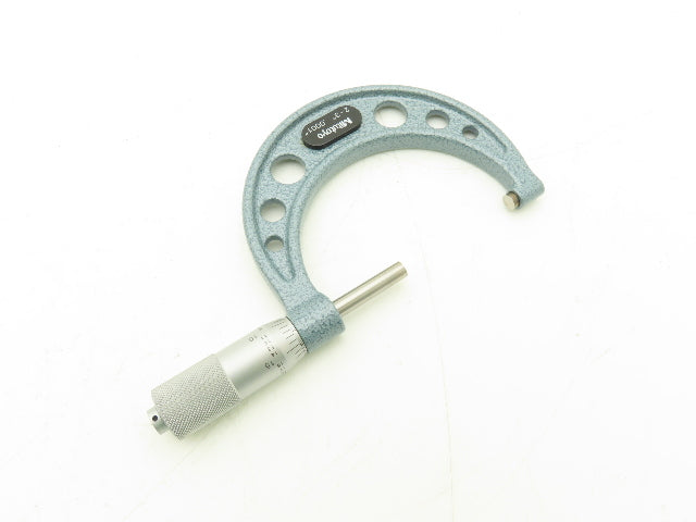 Mitutoyo 103-115 Mechanical Outside Micrometer 2-3" Range .0001"