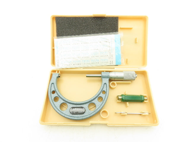 Mitutoyo 103-115 Mechanical Outside Micrometer 2-3" Range .0001"