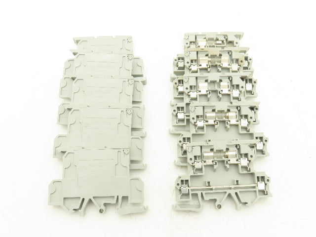 Allen Bradley 1492-JD3FB Double Level Fuse Terminal Block Lot of 10