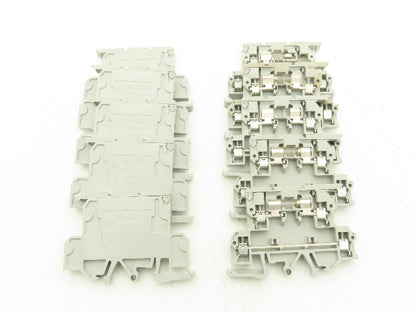 Allen Bradley 1492-JD3FB Double Level Fuse Terminal Block Lot of 10