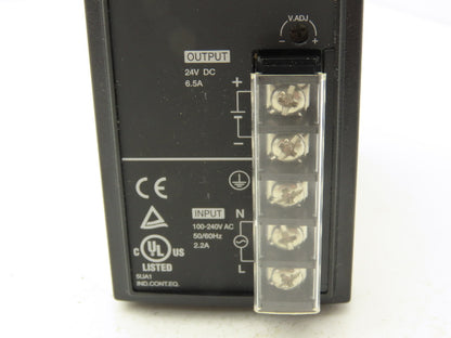 Keyence CA-U4 PLC Power Supply PSU 24VDC 6.5A 100-240V