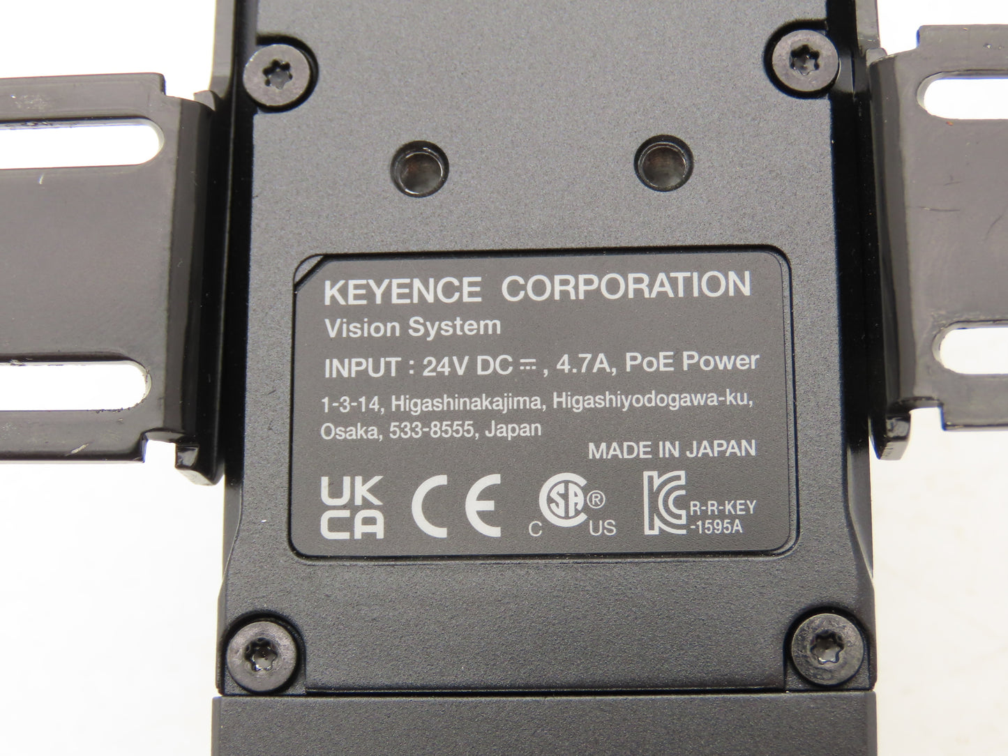 Keyence VS-L160MX AI Imaging Camera Vision Sensor Head Zoom 1.6M Pixel