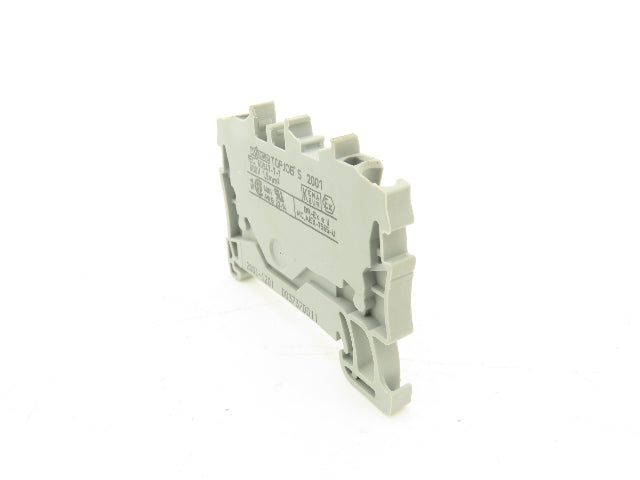Wago 2001-1201 Feed Through Terminal Block 2.5 mm² 800V Spring Cage Lot of 177