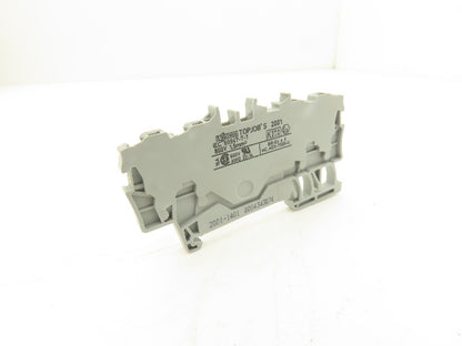 Wago 2001-1401 Feed Through Terminal Block 2.5 mm² 800V Spring Cage Lot of 82