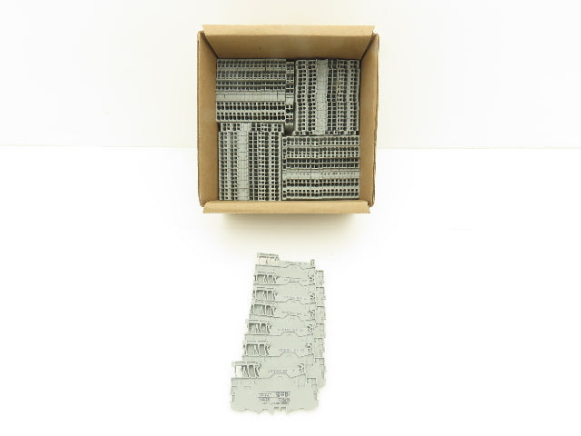 Wago 2001-1401 Feed Through Terminal Block 2.5 mm² 800V Spring Cage Lot of 82