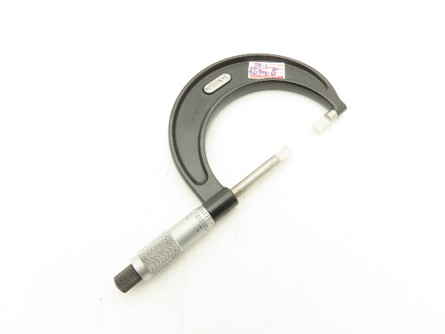 Starrett 486 Blade Micrometer 1-2" Range .001" Non-Rotating Spindle