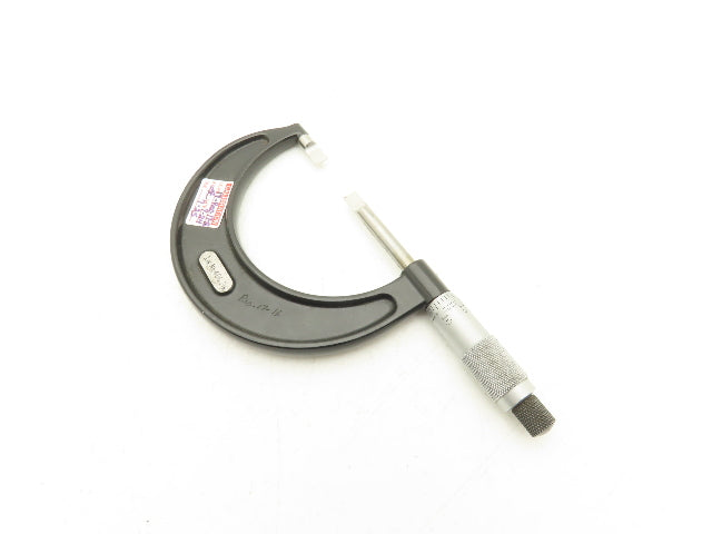 Starrett 486 Blade Micrometer 1-2" Range .001" Non-Rotating Spindle