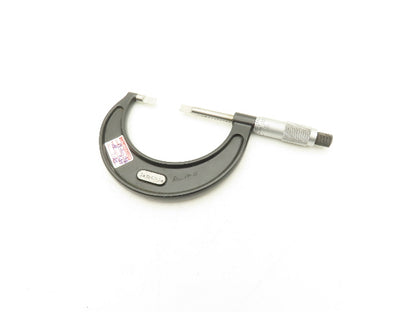 Starrett 486 Blade Micrometer 1-2" Range .001" Non-Rotating Spindle