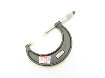 Starrett 486 Blade Micrometer 1-2" Range .001" Non-Rotating Spindle