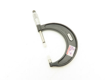 Starrett 486 Blade Micrometer 1-2" Range .001" Non-Rotating Spindle