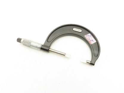 Starrett 486 Blade Micrometer 1-2" Range .001" Non-Rotating Spindle
