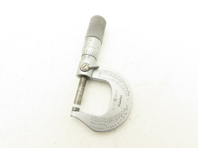 Mitutoyo 101-117 Outside Micrometer 0-1" Range .0001"  Lot of 4