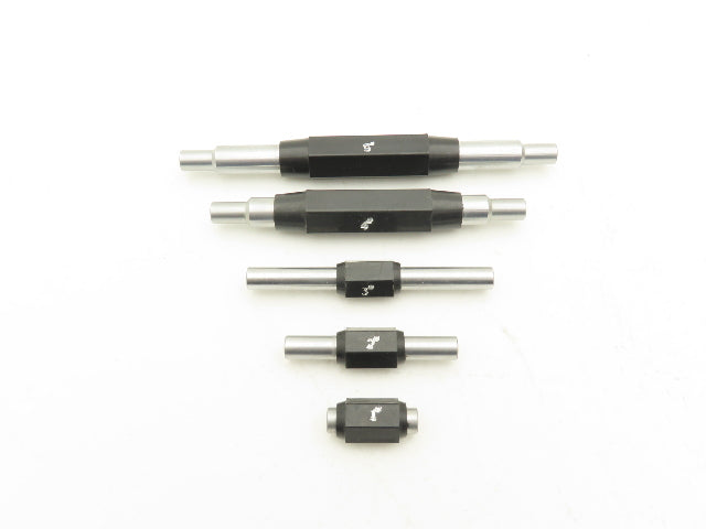 Mechanical Outside Micrometer Set 0-6" Range .0001" Ratchet Stop  6pc Set