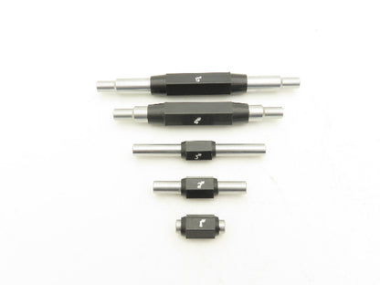 Mechanical Outside Micrometer Set 0-6" Range .0001" Ratchet Stop  6pc Set