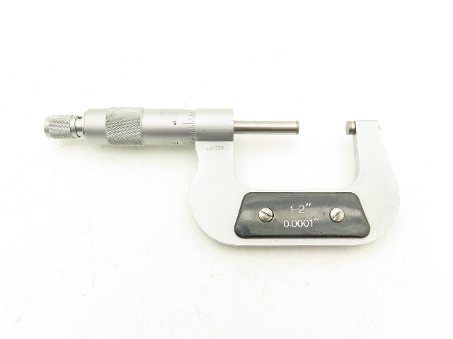 Mechanical Outside Micrometer Set 0-6" Range .0001" Ratchet Stop  6pc Set