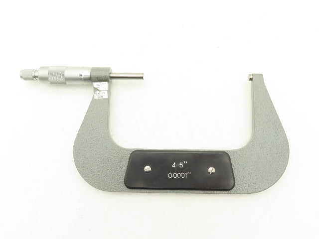 Mechanical Outside Micrometer Set 0-6" Range .0001" Ratchet Stop  6pc Set