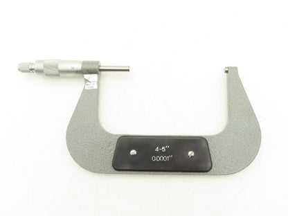 Mechanical Outside Micrometer Set 0-6" Range .0001" Ratchet Stop  6pc Set