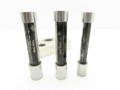 R&K Tool Pin Plug Guage Go Nogo 32mm 30.1500mm & 25.4mm Lot Of 3