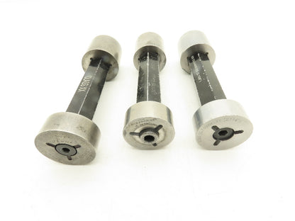 R&K Tool Pin Plug Guage Go Nogo 51.65mm 55.245mm & 53.54mm Lot Of 3