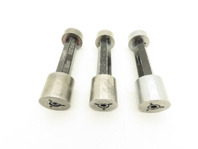 R&K Tool Pin Plug Guage Go Nogo 51.65mm 55.245mm & 53.54mm Lot Of 3