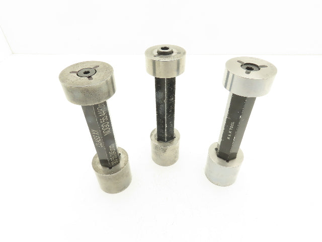 R&K Tool Pin Plug Guage Go Nogo 51.65mm 55.245mm & 53.54mm Lot Of 3