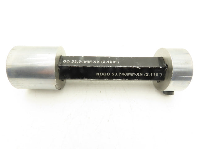 R&K Tool Pin Plug Guage Go Nogo 51.65mm 55.245mm & 53.54mm Lot Of 3