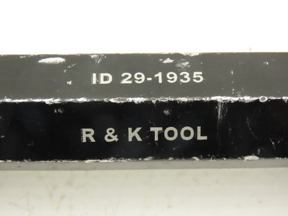 R&K Tool Pin Plug Guage Go Nogo 51.65mm 55.245mm & 53.54mm Lot Of 3