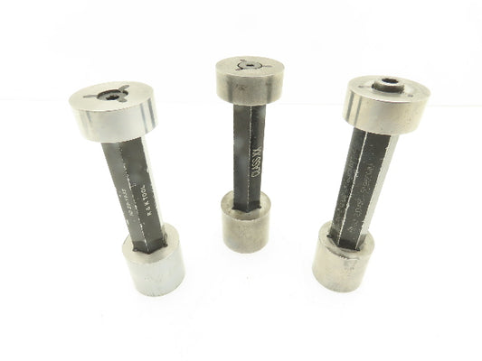 R&K Tool Pin Plug Guage Go Nogo 51.65mm 55.245mm & 53.54mm Lot Of 3