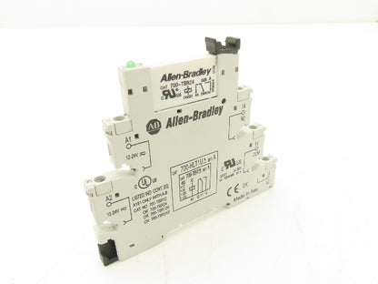 Allen-Bradley 700-HLT1U24 Terminal Block Relay 700-TBR24 Ser A 24V Coil Lot of 5