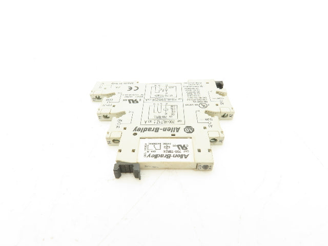 Allen-Bradley 700-HLT1Z24 Terminal Block Relay 700-TBR24 Ser A 24V Coil Lot of 9