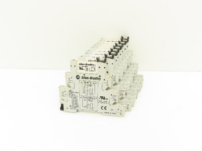 Allen-Bradley 700-HLT1Z24 Terminal Block Relay 700-TBR24 Ser A 24V Coil Lot of 9