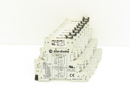 Allen-Bradley 700-HLT1Z24 Terminal Block Relay 700-TBR24 Ser A 24V Coil Lot of 9