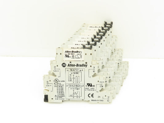 Allen-Bradley 700-HLT1Z24 Terminal Block Relay 700-TBR24 Ser A 24V Coil Lot of 9