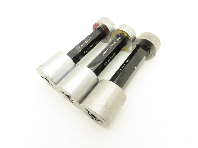 R&K Tool Pin Plug Guage Go Nogo 49.76mm 49.83mm & 50.35mm Lot Of 3