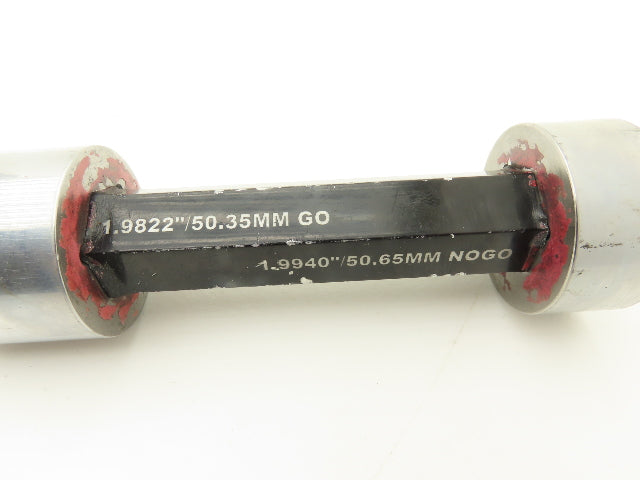 R&K Tool Pin Plug Guage Go Nogo 49.76mm 49.83mm & 50.35mm Lot Of 3