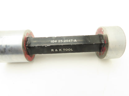R&K Tool Pin Plug Guage Go Nogo 49.76mm 49.83mm & 50.35mm Lot Of 3