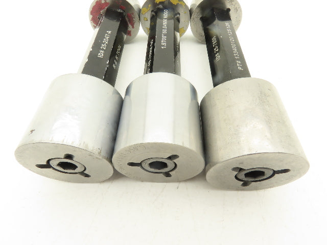 R&K Tool Pin Plug Guage Go Nogo 49.76mm 49.83mm & 50.35mm Lot Of 3