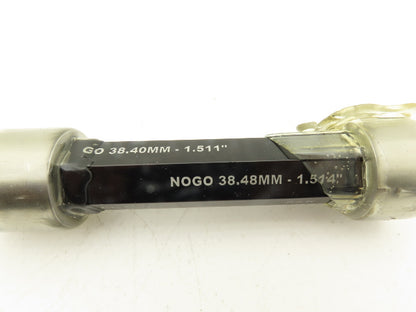 R&K Tool Pin Plug Guage Go 38.40mm Nogo 38.48mm Inspection Tool