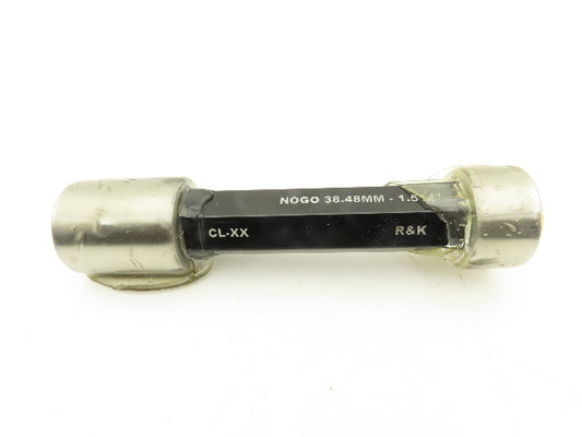 R&K Tool Pin Plug Guage Go 38.40mm Nogo 38.48mm Inspection Tool