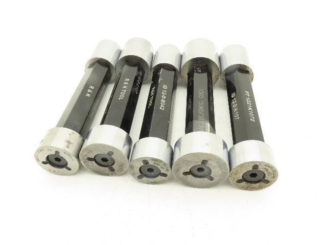 R&K Tool Pin Plug Guage Go Nogo 30.15mm 31.79mm 32mm 34.92mm & 38.20mm  Lot Of 5