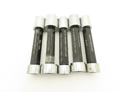 R&K Tool Pin Plug Guage Go Nogo 30.15mm 31.79mm 32mm 34.92mm & 38.20mm  Lot Of 5