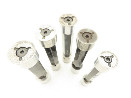R&K Tool Plug Guage Go Nogo 25.4mm 29.52mm 30.15mm 31.687mm 34.938mm Lot of 5